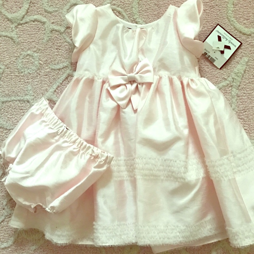 Girls pink dress